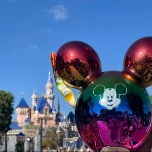 Disneyland Pride Mickey Ears Popcorn bucket